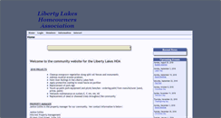 Desktop Screenshot of libertylakeswauconda.org